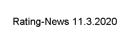 Rating-News 11.3.2020